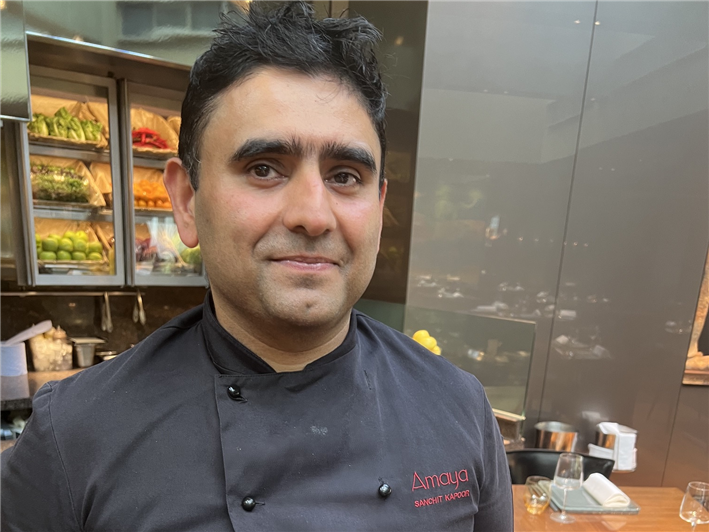 head chef Sanchit Kapoor